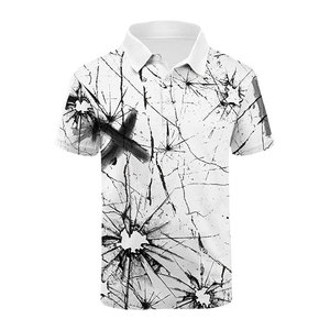 Polo en sublimation premium pour homme, matière polyester respirante, toucher doux, parfait pour un confort quotidien - Product Image 1