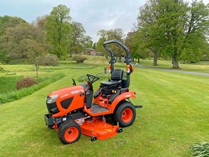 Kubota BX261 Compact Tractor Lawn Mower with 4WD Diesel Engine, Durable Garden Grass Cutting <b>Machine</b> for Farming and Landscaping - Product Image 5
