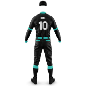 Tenue de baseball tendance avec logo personnalisé, respirante, design professionnel, confortable, durable, pour équipe - Product Image 3