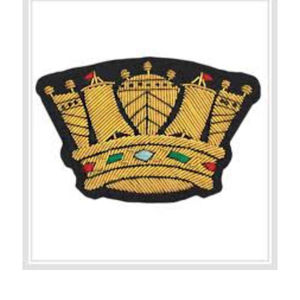 Insignia de Blazer de Tela de Lona 3D de Alta Calidad, Bordada a Mano, Totalmente Personalizada, con Hilo Metálico para Uniformes 2026 - Product Image 4