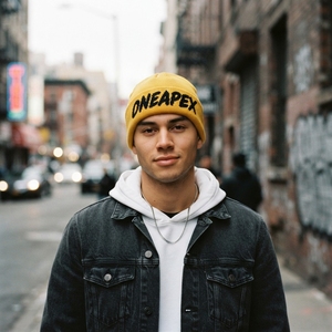 Yellow Black Knit Beanie Hat Ribbed Cuff <b>Winter</b> <b>Cap</b> Unisex Streetwear Fashion Headwear Custom Wholesale OEM - Product Image 4