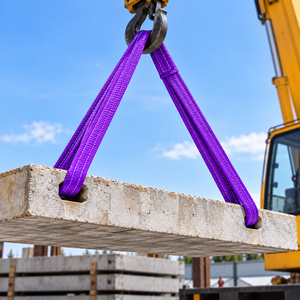 Eslinga Plana de Poliéster de Alta Tenacidad de 1 Tonelada, Venta al Por Mayor, Fabricante Profesional para Mercados de Exportación Globales - Product Image 2