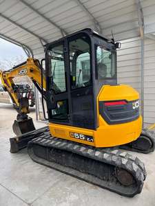 รถขุดขนาดเล็ก JCB 55Z-1 แบบตีนตะขาบ เครื่องยนต์ไฮดรอลิกขนาดกะทัดรัด ปั๊ม POCLAIN วาล์ว KYB สำหรับงานก่อสร้างในฟาร์ม - Product Image 6
