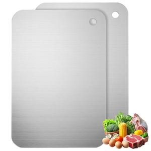 Eco Friendly Durable Metal Chopping Board Used In <b>Kitchen</b> - Product Image 1