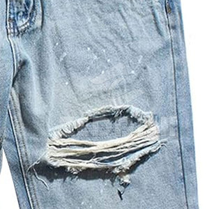 Shorts décontractés en coton 100% fabriqués au Pakistan, écologiques, respirants, de haute qualité, confortables, à contraste de couleurs, effet usé, prix abordable - Product Image 5