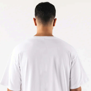 เสื้อยืดผู้ชายทรงโอเวอร์ไซส์ ผ้าคอตตอน 100% เนื้อหนา ยาวพิเศษ สกรีนลายดิจิตอล ระบายอากาศได้ดี ไม่เป็นขุย คุณภาพสูง - Product Image 5