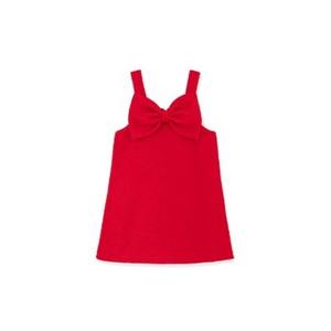 Vestido Estilo Coreano OZKIZ para Niñas con Decoración de Lazo y Tirantes Finos, Moda de Invierno para 2-6 Años, Ropa Infantil al por Mayor - Product Image 1