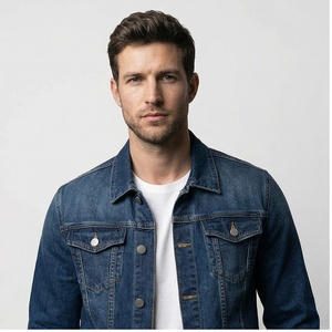 New Custom Logo Stylish Design Easy Wear <b>Men's</b> <b>Jackets</b>,man <b>Jackets</b>,<b>jacket</b> <b>For</b> Man Trending <b>Denim</b> <b>Jacket</b> <b>Men</b> - Product Image 1