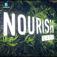 Lettres en acrylique personnalisées avec éclairage frontal, logo lumineux, enseigne en acrylique 3D avec éclairage frontal, enseigne électronique extérieure pour entreprise