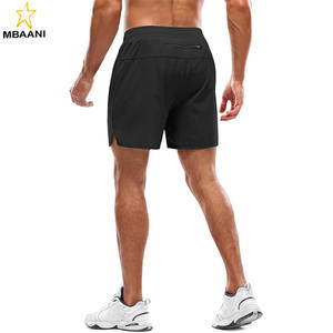 Shorts de course 2 en 1 pour hommes, shorts de sport pour la salle de sport, shorts d'entraînement légers à séchage rapide avec poches - Product Image 2