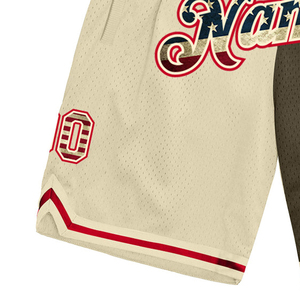 100% Polyester Mesh <b>Custom</b> Sublimation Shorts Sports Team Shorts Club Name Shorts Training Shorts Breathable Athletic Shorts OEM - Product Image 2