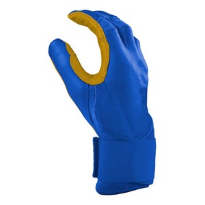 Gants de frappe ELIXE SPORTS en cuir bleu avec fermeture auto-agrippante, durables, respirants, légers, unisexes, pour entraînement adulte, main gauche/droite - Product Image 2