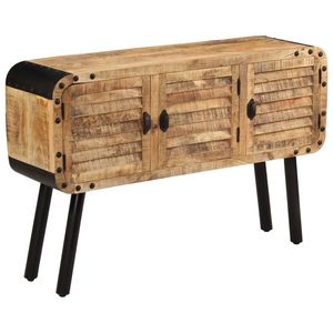 Aparador de madera de mango macizo 47,2 \ "x 11,8 \" x 29,9 \ "--- Solución de almacenamiento elegante y duradera - Product Image 2