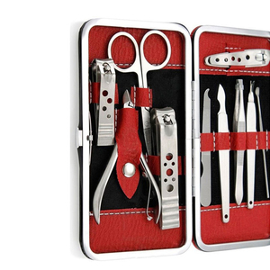 New Professional Manufacture 100% High Quality Stainless Steel Women <b>Nail</b> Care Pedicure & Manicure Kit in a Low Prices - Product Image 5