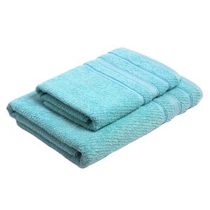 ผ้าขนหนูอาบน้ำสีพื้น 100% ผ้าฝ้ายทออย่างดี หรูหรา นุ่มสบาย และราคาไม่แพง - Product Image 1