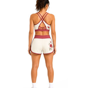 Ensemble de sport côtelé sans coutures pour femme – Tenue athlétique confortable et extensible pour le fitness, la gym et l'exercice - Product Image 2