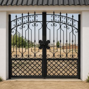 Custom Wrought Iron <b>Gates</b> with Heavy-Duty Construction, Superior Security, Timeless Elegance, and Lasting Durability Today - Product Image 1