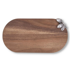 Plateau de service en bois artisanal avec poignées en métal argenté en forme de fleur de soleil, plateau décoratif en bois pour la maison et la restauration - Product Image 3