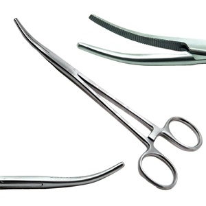 คีมหนีบหลอดเลือดแบบโค้ง รุ่น Rankin Crile Hemostat ขนาด 6.25 นิ้ว พร้อมด้ามล็อค คุณภาพพรีเมียม สำหรับการผ่าตัด อุปกรณ์การแพทย์สำหรับการห้ามเลือด - Product Image 1