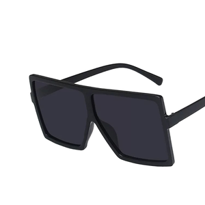 Hot Retro <b>Large</b> <b>Frame</b> Sunglasses Street Shot Trend Sunglasses Square <b>Frame</b> Metal Hinge - Product Image 5