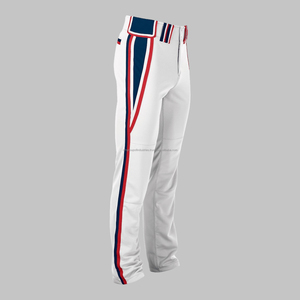 Vente en gros personnalisée taille plus pantalons de baseball de couleur unie pantalons d'équipe pour hommes pantalons de baseball personnalisés pour jeunes à bas prix - Product Image 2