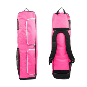 Sac de sport en microfibre violet avec poche zippée et poignée de transport - Product Image 5