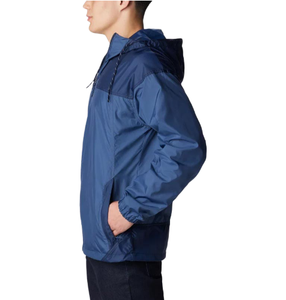 เสื้อแจ็คเก็ตผู้ชาย OEM คุณภาพดีที่สุด แฟชั่นใหม่ ระบายอากาศ กันลม กันน้ำ 100% เสื้อผ้าฤดูร้อน ซิป  ไซส์ใหญ่ - Product Image 2