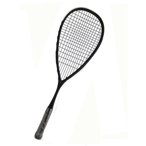 Raquette de squash junior professionnelle en aluminium avec poignée en PU, revêtement 3/4, poids cordé 175g - Product Image 1
