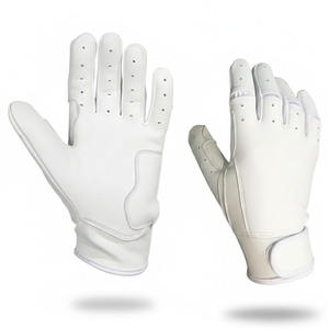 Nouveauté : Gants d'entraînement de baseball professionnels en cuir PU 100 % véritable, doux, respirants, légers, ambidextres et antidérapants - Product Image 1