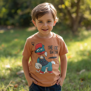 T-shirt en coton pour garçons de 2 à 6 ans, doux, confortable, décontracté, avec personnalisation OEM ODM - Product Image 4