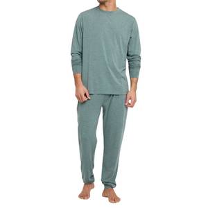 Conjunto de Pijama para Hombre, Directo de Fábrica, Algodón Suave y Transpirable, Tejido de Punto, Ropa de Dormir, Proveedor OEM - Product Image 1