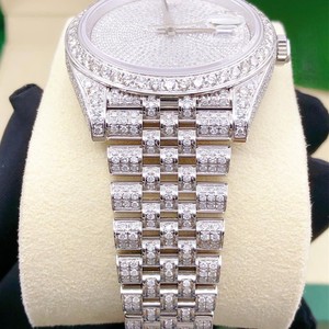 Reloj de Lujo Hecho a Mano, Edición Limitada, Joyería de Belleza Artística, Unisex, Clásico, Hip Hop, Automático, Mecánico, ETA, Acero Inoxidable - Product Image 3