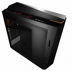 Computadora para Juegos Personalizada con Mecanizado CNC, Chasis de Aluminio y Vidrio Templado de Torre Media con Panel Frontal I/O, Carcasa de Escritorio con Electroerosión por Hilo - Product Image 1