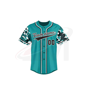 Ropa Deportiva de Calidad Profesional para Competencia de Equipos, Jersey de Béisbol Personalizado para Equipo, Ropa Deportiva Transpirable con Personalización - Product Image 1