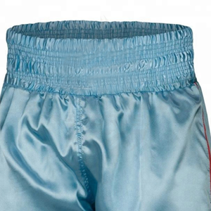 Personaliza tus Pantalones Cortos de Muay Thai MMA: Transpirables, Elásticos, Ligeros, 100% Poliéster, Unisex, Ropa de Entrenamiento de Artes Marciales - Product Image 4