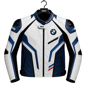 Men's Custom Super MotoCP Track Cowhide <b>Racing</b> <b>Jacket</b>/Chaqueta Leather Motorbike CE Level 2 Protection Made To Measure Approved - Product Image 2