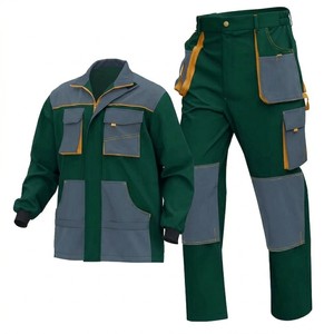 Overoles de Trabajo para Hombre 2026, Uniformes de Alta Visibilidad, Ropa de Trabajo con Cintas Reflectantes de Seguridad, Traje de Dos Piezas - Product Image 3