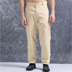 Pantalones Cargo de Alta Calidad con Logotipo Personalizado, Pantalones Cargo de Tallas Grandes con Múltiples Bolsillos para Hombre, Pantalones Casuales - Product Image 6
