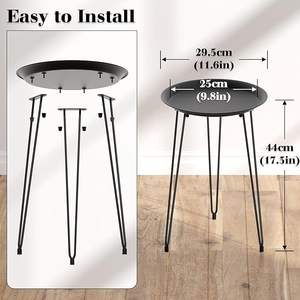 Soporte de hierro para macetas de fabricante confiable con estructura única, adecuado para decoración artística del hogar y estilo de jardín moderno. - Product Image 6