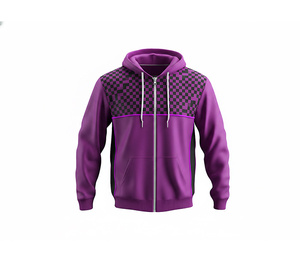 <b>Athletic</b> Full Zip Hoodie Performance Sportswear Winter Fashion Wear Men Women Youth Training Hooded Jacket Sportswear - Product Image 3
