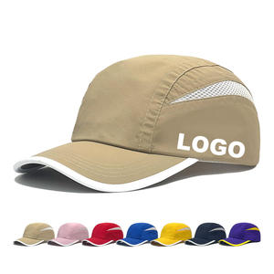 Gorra de poliéster de fácil cuidado, gorra de béisbol de corona alta, ajustable, profesional, con opción de logotipo personalizado para personal y equipos de servicio - Product Image 4