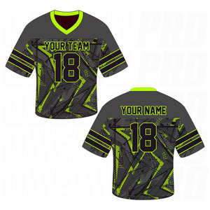 Maillot de sport en polyester anti-UV avec numéros d'équipe, tissu respirant 140 à 170 GSM, impression par sublimation, production en gros - Product Image 4