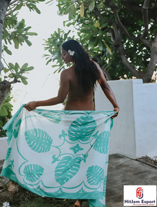 Custom Polynesian Printed Lavalava Sarong Hawaii Fiji Samoa Upolu Apia OEM ODM Customized Manufacturing Service Provider - Product Image 1