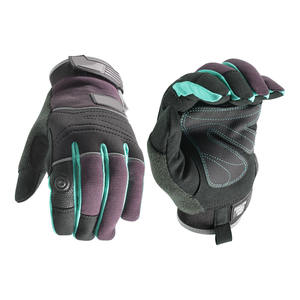 Gants de mécanicien en cuir synthétique renforcé de qualité supérieure, gants de sécurité industrielle, résistants, antistatiques, durables - Product Image 6