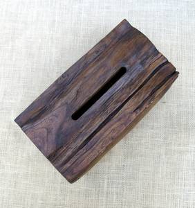 Handmade Wooden <b>Floral</b> Pattern Engraved Tissue <b>Box</b> & Holder with Premium Finish for Elegant Home Interiors Tradebyd - Product Image 1
