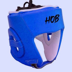 Protector de Cabeza de Boxeo Modular HOB, Cuero PU Amarillo y Negro, Protección Facial Transpirable, Visera Doble Ajustable, Unisex para Adultos, Universal - Product Image 3