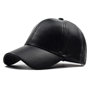 Gorra de Béisbol Unisex de Cuero PU Beige, Impermeable, de 6 Paneles, Color Sólido, Estilo Casual y Deportivo para Hombre y Mujer, con Nombre de Marca Propio - Product Image 4