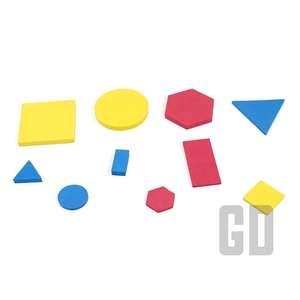 EVA — ensemble de blocs à assembler, disponible dans trois couleurs, 5 grandes formes/5 petites formes, tige jouet - Product Image 1