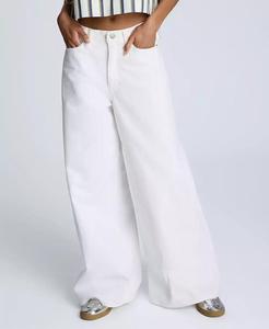 Vaqueros de Pierna Ancha de Tiro Alto para Mujer | Kenneth Cole - Product Image 1