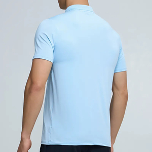 Classic Fit Stretch <b>Polyester</b> Sports Polos Custom Logo Athletic Training Outfit Breathable Quick Dry Performance Golf Polo <b>Shirt</b> - Product Image 3